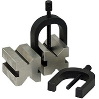 V-Block and Clamp Set 1.1/4"x1.1/4"x1.5/8" 2pcs Set